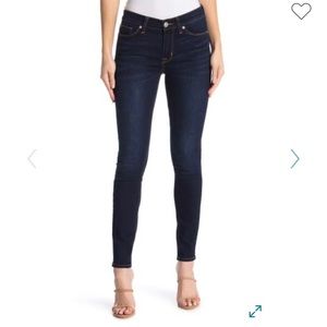 Hudson Mid Rise Super Skinny Ankle Jeans Size 26